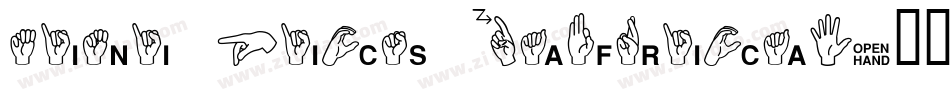 Mini Pics Zafrica字体转换